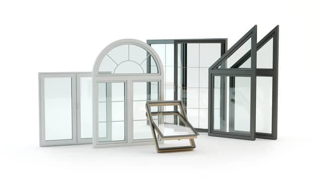 Aluminum windows and doors range