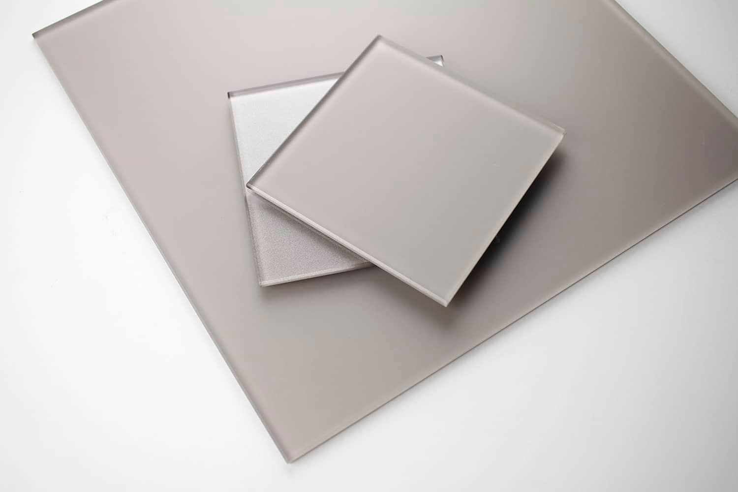 Back painted glass panels